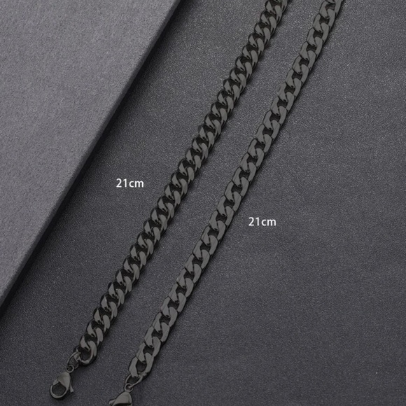 2pcs Men Minimalist Chain Bracelet - Picture 4 of 4